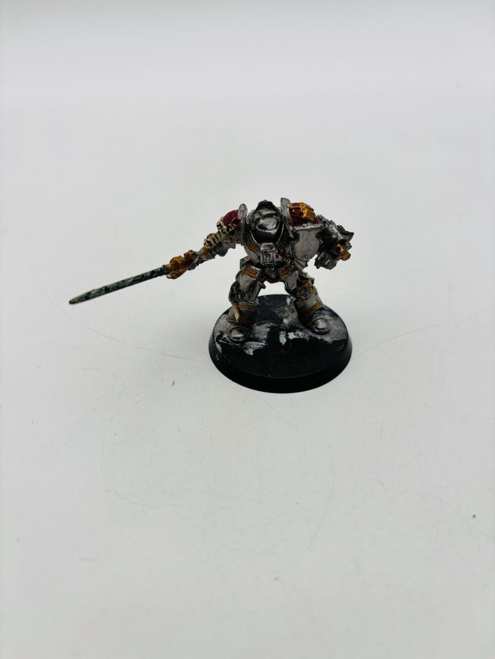 Warhammer 40K Metal Grey Knight Terminator Nemesis Force Sword OOP Painted